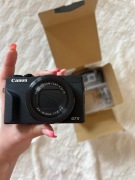 Canon G7X Mark III nowy 2 lata gwarancji, czarny kolor 