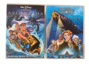 Atlantyda Zaginiony Ląd & Atlantyda Powrót Milo 1-2 DVD Walt Disney Bajki 