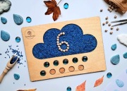 Panel sensoryczny SENSOCHMURKA - SensoBudka 