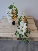  komplet kompozycji na grób