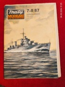 Mały modelarz 7-8/87 HMS Penelope krążownik brytyjski