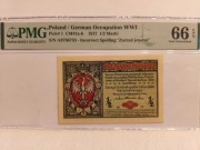1/2 marki 1916 - A - jenerał - PMG 66 EPQ