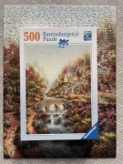 Puzzle Ravensburger 500 Złota godzina, jak nowe, 14986