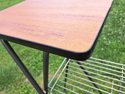 Vintage stolik pod rzutnik, projektor. PRL stolik półka na kwiaty