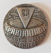 Medal Spartakiada Ludowego Wojska Polskiego 1983 PRL