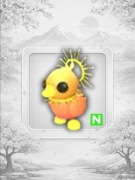 Neon Sunrise Duckling Adopt Me