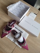 Luksusowe klapki z kryształami | rozm. 39 |