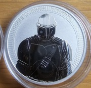 Star Wars Mandalorian moneta 1oz srebro 2021 Niue