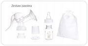 CANPOL LAKTATOR Ręczny ODCIĄGACZ BUTELKA akcesoria 
