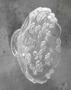 Talerz na nóżce Georgina Satin (SZKŁO)