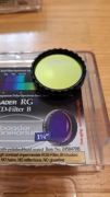 Baader CCD Filtr B - niebieski - zakres przepuszczania 380 nm do 510 nm.