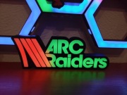 Podświetlany led napis ARC Raiders | Dekoracja 3D | Lampka na biurko