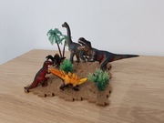 Dinozaury: Tyranozaur Stegozaur Brachiozaur Spinozaur  Tarbozaur 