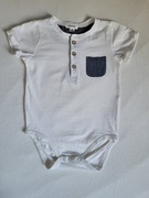 Body niemowlęce z krótkim rękawem- NEWBIE - rozm. 80