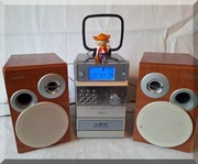 PHILIPS MCM390/22  3W1 WIEŻA, CD-MP3, Radio, Tape, LCD Display