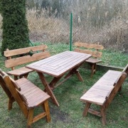 Meble ogrodowe tarasowe 200x80