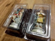 Szachy DeAgostini - rycerz na koniu + rebels-bishop (blistry, komplet)