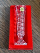 Wazon kryształowy Cristal d’Arques Soliflore 17 cm w pudełku Francja
