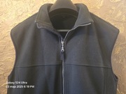 Elegancka niemiecka kamizelka z polaru myśliwska wędkarska trekkingowa M/L.