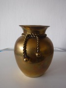 Wazon mosiężny z motywem sznura ZOBACZ 