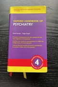 Oxford handbook of psychiatry 