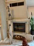 Lampa drewniana rustykalna - loft retro - wersja 2