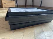 Czarna ramki KNOPPÄNG IKEA, 30 x 40 cm, 6 sztuk