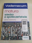 Vademecum Matura Wiedza o społeczeństwie zakres rozszerzony.
