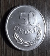 PRL 50 groszy 1977 ładny stan
