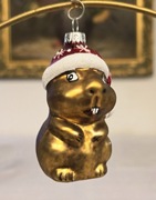 Bombki choinkowe 1szt. KAPIBARA  bombki na choinkę retro jak prl  kształtki