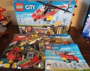 Lego City 60108 - Helikopter strażacki, pożar 