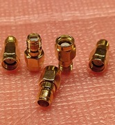 5x Adapter RP-SMA do SMA Pozłacany | Oryginał Teltonika RUT956 | Komplet