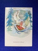 Maria Schwartz-Schier Pocztówka Boże Narodzenie Wesołych Świąt 