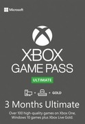 Xbox Game Pass Ultimate – 3 Month Subscription (Xbox One/ Windows)