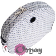 Granatowy organizer do Obag MOON LIGHT kokardki szary srebrny wkład OMAY