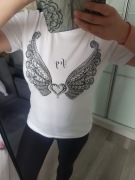 Tshirt bawełna Mint skrzydła M