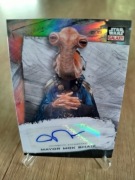 John Rosengrant - Mok Shaiz - Gwiezdne Wojny (Star Wars) - karta- autograf