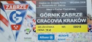 Górnik Zabrze  -  Cracovia 27.02.2008 1/4 PUCHAR EKSTRAKLASY 