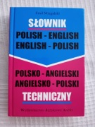 Słownik techniczny. Polsko-angielski, angielsko-polski - Emil Mizgalski