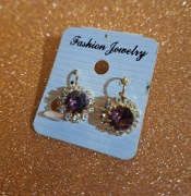 Kolczyki z kryształkami 