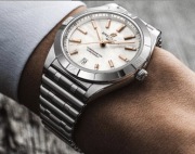 Zegarek BREITLING CHRONOMAT Automatic 36 mm / brylanty / złoto