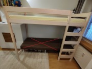łóżko piętrowe Lukdom Łukasz 90x180 super stan, zadbane bez uszkodzeń