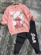 Komplet dresowy dla dziewczynki stitch 