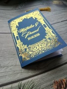 Zaproszenia w stylu książki, baśni 