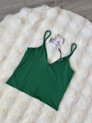 Nowa bluzka top na ramiączkach Stradivarius S M