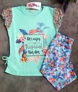 Komplet dla dziewczynki na lato! Hit! 104-122