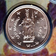 SAN MARINO 2010 2 CENTY UNC !!!!!!!!!!