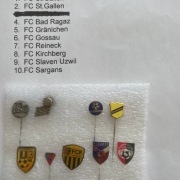 28. Odznaki klubowe Szwajcaria - kanton St.Gallen