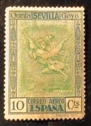 10 centavos. Goya. Quinta de Sevilla. 1923 r