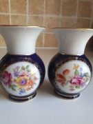 Limenau echt kobalt wazon, kwiaty